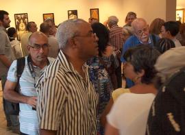 Exposicion personal Tocar madera, Villa Manuela, 2018.