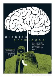 Cartel de exposiciÃ³n, serigrafia, 70 x 50 cm, 2018.