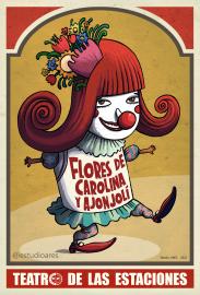 Poster, Flores de Carolina y Ajonjoli, 2022.