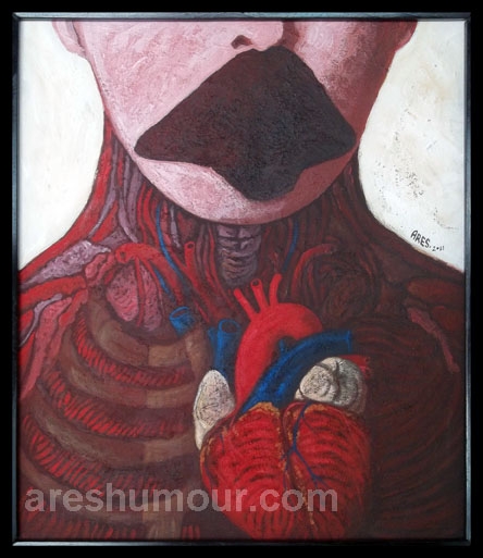 Jose Marti, acrilico s/ lienzo, 2011.