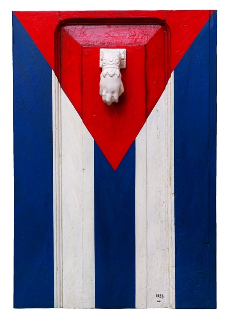 Cuba, mixta s/ madera, 2016